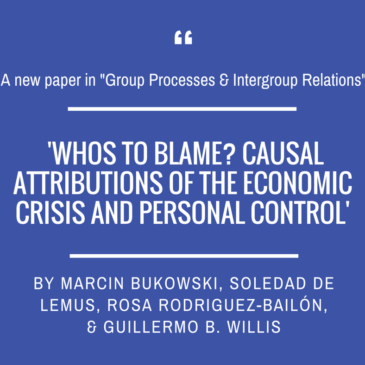 Marcin Bukowski’s team in ‘Group Processes & Intergroup Relations’